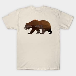 Two Raven Grizzly Bear T-Shirt